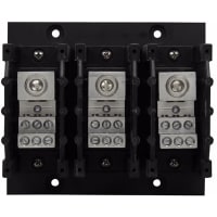 Bussmann by Eaton Power Distribution Block;3 Pole;200kA/100kA;310A;Class CC, G, J, T;Max 400A/175A