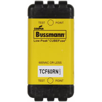 Bussmann by Eaton Fuse CUBEFuse Time Delay Slow Blow Dual Element W/O Indicator 600VAC/300VDC 60A