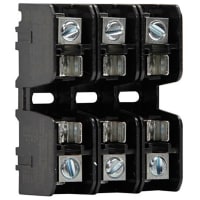 Bussmann by Eaton CC FUSE BLOCK W/ WIRE CONNECTOR - 3 POLE