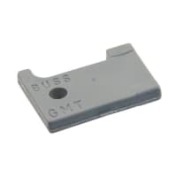 Bussmann by Eaton Fuse Indicating/Telecom Fast Acting Dims 0.81x0.688" Thermoplastic Plug-In Clip