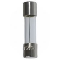 Bussmann by Eaton Fuse Cylinder Time Delay 1/2 A F02/3AG Glass Cartridge 250 V Silver Plat