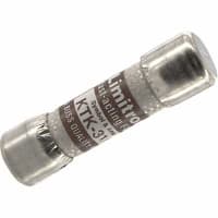 Bussmann by Eaton Fast Acting Fuse, Supplemental, 600VAC, 3-1/2A, KTK Series