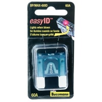 Bussmann by Eaton MAX-60 AMP easyID FUSE - 1 PER CARD