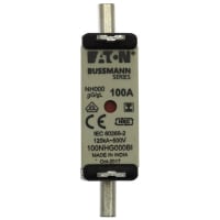 Bussmann by Eaton NH FUSE 100AMP 500V SIZE 000 GG IMGL