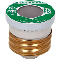 Bussmann by Eaton TRON TIME DELAY PLUG FUSE