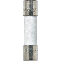 Bussmann by Eaton Fuse, Cylinder, Fast Acting, 1A, 5x20mm, Ceramic, Cartridge, 250 VAC