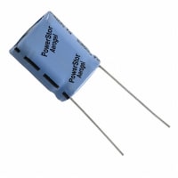 Bussmann by Eaton Capacitor;Electric Double Layer;Cap 0.22 F;Tol -20, +80%;Vol-Rtg 5 VDC;Radial