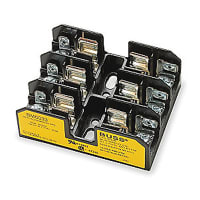 Bussmann by Eaton Fuse Block, 600 V, 30 A, 3, Thermoplastic Base