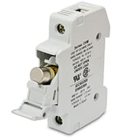 Bussmann by Eaton Fuse Holder, Modular, 22X58mm Size, 3-Pole, 600VAC/DC, 100A, 14-1 AWG