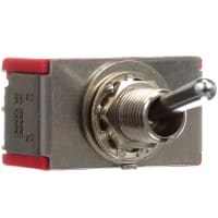 C&K Switch, Toggle, Sealed, 4PDT, ON-NONE-ON, .420 Actuator, 5A, 120VAC, 28VDC, Solder