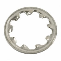 C&K Lockwasher, Fits 1/4-40 Bushing, 0.593 Dia, .018"(.46mm) TH, Nickel Plated, NP Series