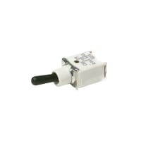 C&K Switch, Toggle, Sealed, SPDT, ON-ON, .240" Actuator, 0.4A, 20VAC/VDC, PC ThruHole