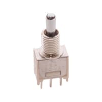 C&K Switch, Submini Toggle, Sealed, DPDT, ON-ON, .210" Act, 0.4A, 20VAC/DC, Vert V-Bracket