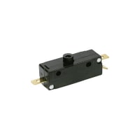 C&K Switch, Snap-Action, DPDT, ON-MOM, Pin Plunger, Op Force 850gf, 15A, 125VAC, .250 QC