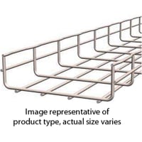 Cablofil CABLE TRAY;WIRE MESH;4 SECTIONS;78.0L X 8.0W X 2.0D IN. PER SECTION;8 SPLICES