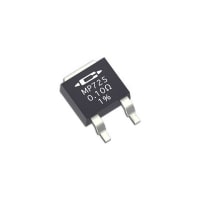 Caddock Resistor, Power Film, 0.1 Ohms, 25 W @ 25C, 1%, 200 V (Max.), 1500 VAC (RMS)