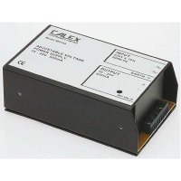 Calex Power Supply, AC-DC, Embedded LinearEncapsulated, 216 to 264Vacinput, 12Vdc, 1A, 12W