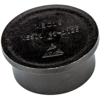 Caplugs PlasticESDConnecrCaP, Plug, Non-sloughingmaterial1, 715, ID1, 79, OD, MSC-28R-1Q3, Box