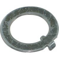 Carling Technologies Accessory, Locking Ring, Zinc, Use with Toggle and Pushbutton Switches