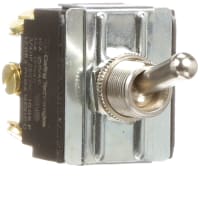 Carling Technologies Switch, Toggle, PCB Mount, 10 A at 250 VAC, 15 A at 125 VAC, 125/250 VAC, 3PDT