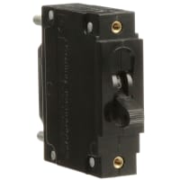 Carling Technologies Circuit Breaker Hyd/Mag Handle 1P SeriesTrip DC50/60Hz Long 50A Stud Dual Legend