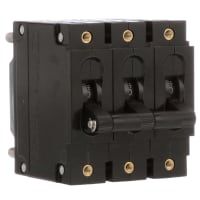 Carling Technologies Circuit Breaker 3 40 A Series Trip (Current) 0.625 Black 6-32 x 0.195 in.