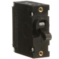 Carling Technologies Circuit Breaker Hydraulic Magnetic 1 Pole DC 50/60Hz 25A Screw ON-OFF Legend