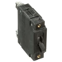 Carling Technologies Circuit Breaker Hyd/Mag Handle 1P SeriesDC50/60Hz Long 100A Stud Dual Legend