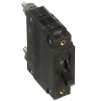 Carling Technologies Circuit Breaker Hyd/Mag Handle 1P SeriesTrip DC50/60Hz Long 80A Stud Dual Legend