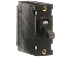 Carling Technologies Circuit Breaker Hydraulic Magnetic 1 Pole DC 50/60Hz 10A Screw ON-OFF Legend