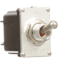 Carling Technologies Switch;Sealed Toggle;SP;ON-NONE-OFF;MIL-DTL-3950G;IP68;16A;12/24V;Screw Terminal