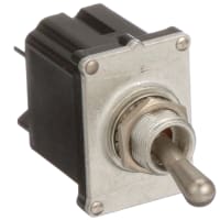 Carling Technologies Switch;Sealed Toggle;SP;(ON)-NONE-OFF;MIL-DTL-3950G;IP68;16A;12/24V;Screw Term