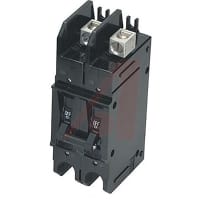 Carling Technologies Circuit Breaker Hyd/Mag Handle 2P 50/60HzLong 80A Box Wire Connector Dual Legend