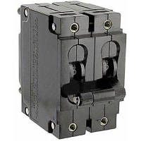 Carling Technologies Circuit Breaker Hyd/Mag 2 Pole 50/60Hz Medium Delay 100A Stud Terminal