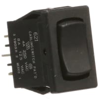 Carling Technologies Switch, Rocker, 611/621 Series