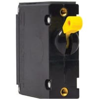 Carling Technologies Circuit Breaker Hyd/Mag Handle 1P Series Trip DC 50/60Hz Long 10A QC Dual Legend