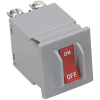 Carling Technologies Circuit Breaker, Series Trip, 30 Amps, Tab Terminals, Non-Illuminated, CSA