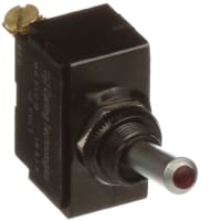 Carling Technologies Switch, Toggle, Rocker, On-None-Off, 1000 V -Live to Deal Metal Parts, Screw