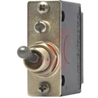 Carling Technologies Circuit Breaker Sealed Toggle 1P Series Trip DC 50/60Hz Med 30A Screw No Legend