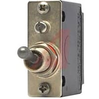 Carling Technologies Circuit Breaker Hyd/Mag Toggle 1-P 20A DC Med Delay Screw 277VAC/80VDC