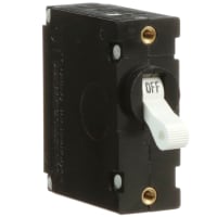 Carling Technologies Circuit Breaker Hydraulic Magnetic SPDT 50/60Hz Long Hi In 5A ON-OFF Leg Push On