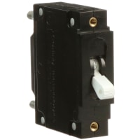 Carling Technologies Circuit Breaker Hydraulic Magnetic 1 Pole 40A Dual Legend Stud