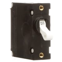 Carling Technologies Circuit Breaker Magnetic/Hydraulic Handle 50A Panel 1 Pole Vol-Rtg 277/80VAC/VDC