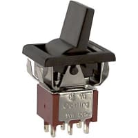 Carling Technologies Switch, Rocker, DPST, 5 A @125 VAC/28VDC, 2 A @ 250 VAC, 125/250 VAC/28 VDC