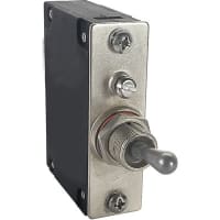 Carling Technologies Circuit Breaker Sealed Toggle 1P Series Trip DC 50/60Hz Med 15A No Legend Screw