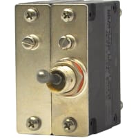 Carling Technologies Circuit Breaker Hyd/Mag 10 A Metal Toggle 2 Pole