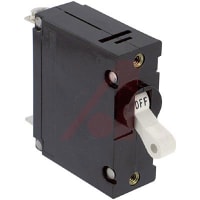 Carling Technologies Circuit Breaker Hydr/Mag 1P Ser. Trip Handle DC 50/60Hz Med Del 30A 277VAC/80VDC