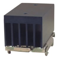 Carlo Gavazzi, Inc. Heatsink, RHS Solid State Relay, 3.1degC/W, 48 x 44 x 82mm, Din Rail Mount