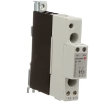 Carlo Gavazzi, Inc. Solid State Relay, DIN Rail, Zero Crossing Varistor, 25 A, 32 V DC, RGC Series