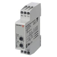 Carlo Gavazzi, Inc. Time Delay Relay, SPDT, 5 A, On-Delay, DIN Rail Mount, Screw Termination